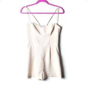 TOPSHOP | Spaghetti Strap short romper  Size 6